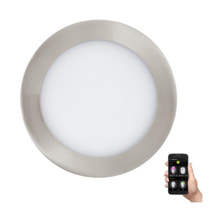 Eglo 31746 - Lámpara empotrable de baño LED regulable FUEVA-Z LED/10,5W/230V 2700-6500K IP44 cromo