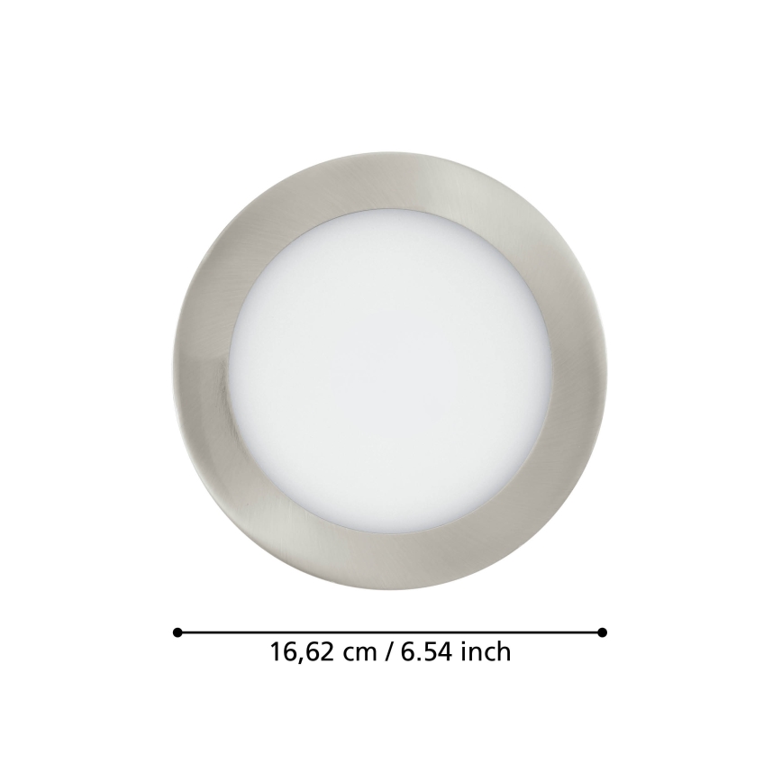 Eglo 31746 - Lámpara empotrable de baño LED regulable FUEVA-Z LED/10,5W/230V 2700-6500K IP44 cromo