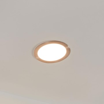 Eglo 31746 - Lámpara empotrable de baño LED regulable FUEVA-Z LED/10,5W/230V 2700-6500K IP44 cromo