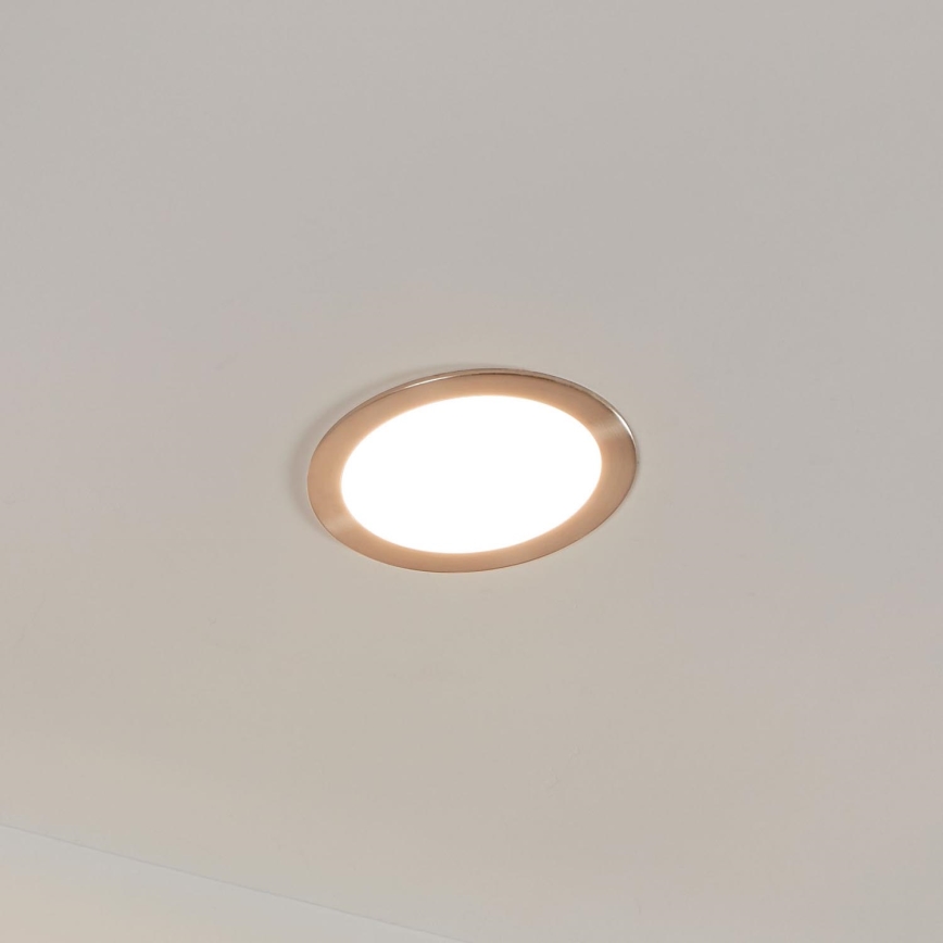 Eglo 31746 - Lámpara empotrable de baño LED regulable FUEVA-Z LED/10,5W/230V 2700-6500K IP44 cromo