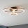 Eglo 31771 - Plafón LED regulable PARRAPOS-Z LED/33W/230V 3000-6500K negro