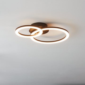 Eglo 31772 - Plafón LED regulable PARRAPOS-Z LED/15W/230V 3000-6500K negro