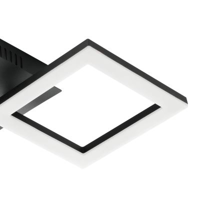 Eglo 31773 - Plafón LED regulable PARANDAY-Z LED/15,5W/230V 3000-6500K negro