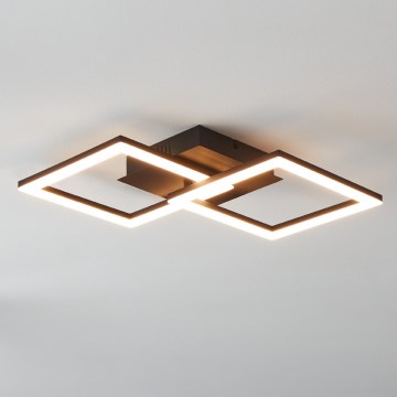 Eglo 31774 - Plafón LED regulable PARANDAY-Z LED/21,5W/230V 3000-6500K negro