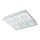 Eglo 32455 - Plafón LED PALLANTE LED/33W/230V 4000K cromo mate