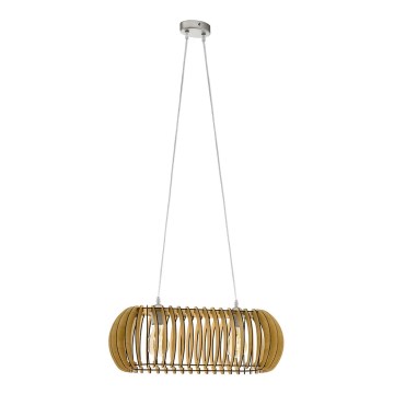 Eglo 32649 - Lámpara colgante CALERO 2xE27/60W/230V