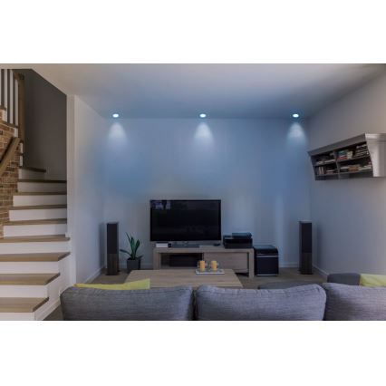 Eglo - LED RGB Lámpara empotrable regulable FUEVA-C LED/10,5W/230V