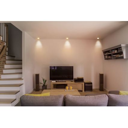 Eglo - LED RGB Lámpara empotrable regulable FUEVA-C LED/10,5W/230V