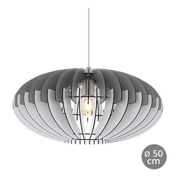 Eglo 32833 - Lámpara colgante SOTOS 1xE27/60W/230V