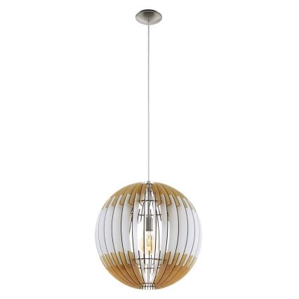 Eglo 32846 - Lámpara colgante OLMERO 1xE27/60W/230V