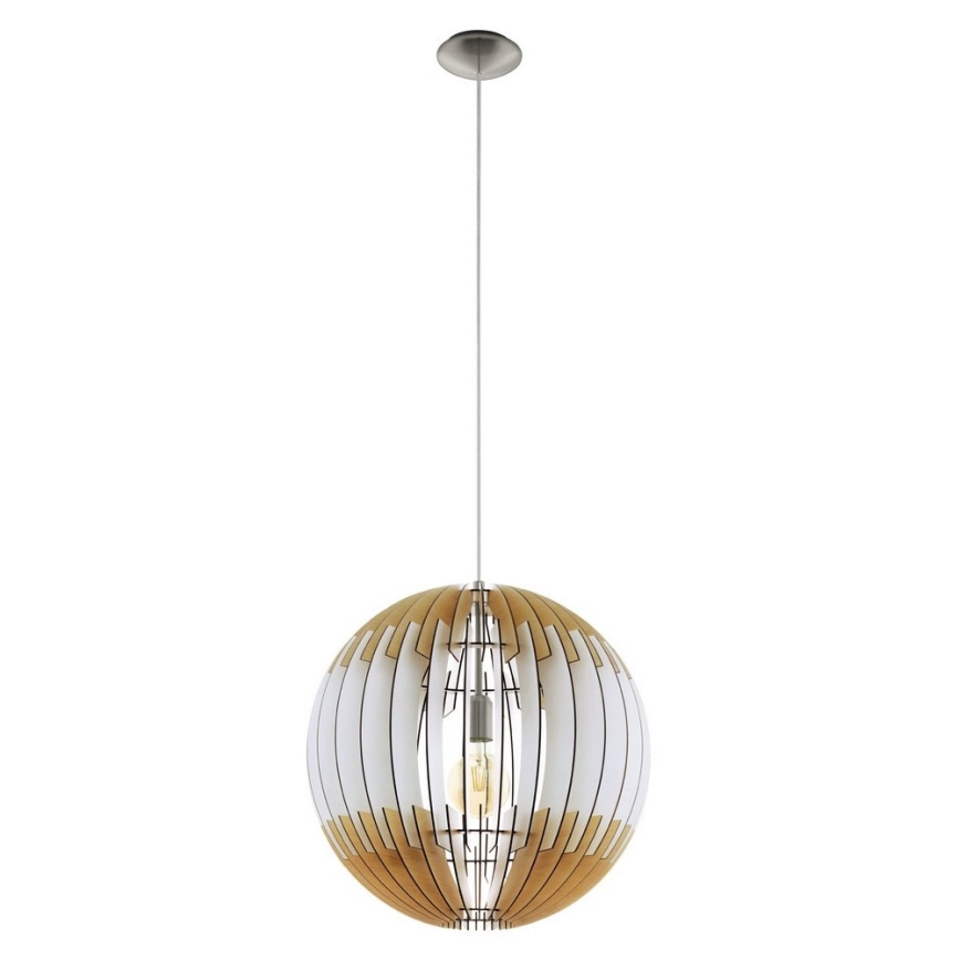 Eglo 32846 - Lámpara colgante OLMERO 1xE27/60W/230V