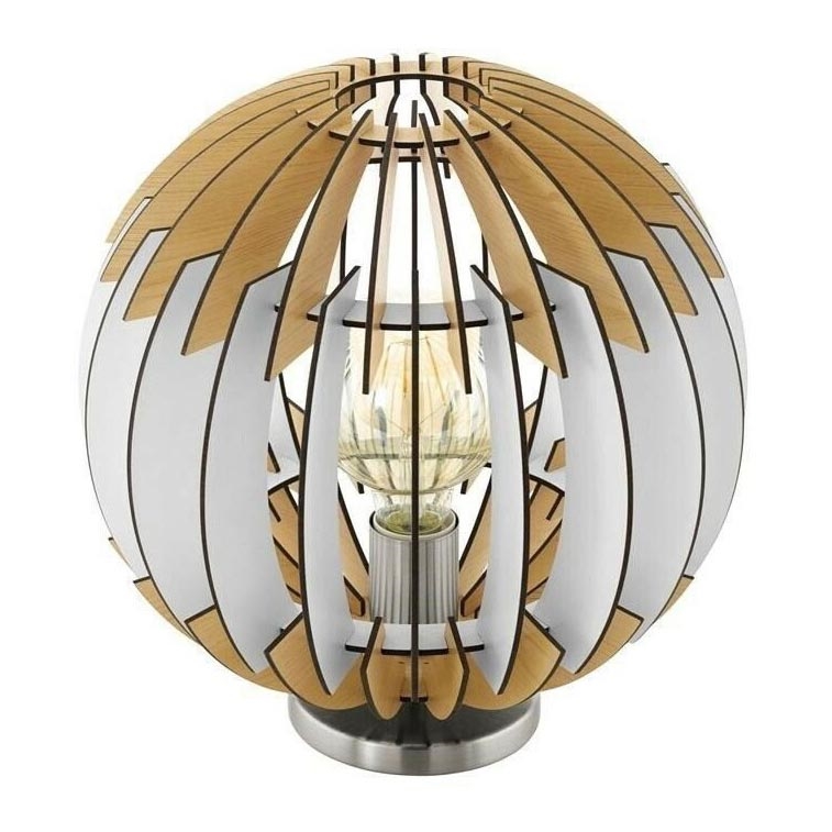 Eglo 32848 - Lámpara de mesa OLMERO 1xE27/60W/230V