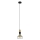 Eglo 33043 - Lámpara colgante BAMPTON 1xE27/60W/230V diá. 180mm