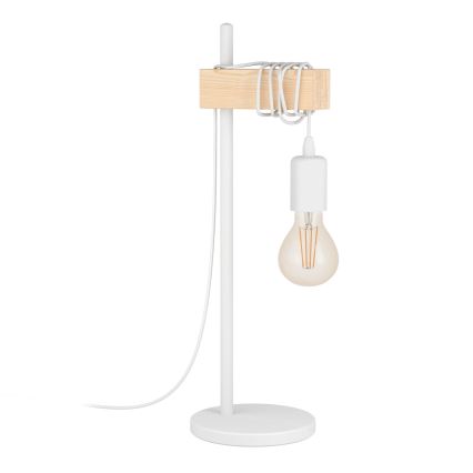 Eglo - Lámpara de mesa TOWNSHEND 1xE27/10W/230V