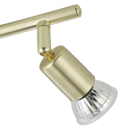 Eglo - Foco LED 2xGU10/2,8W/230V 3000K dorado