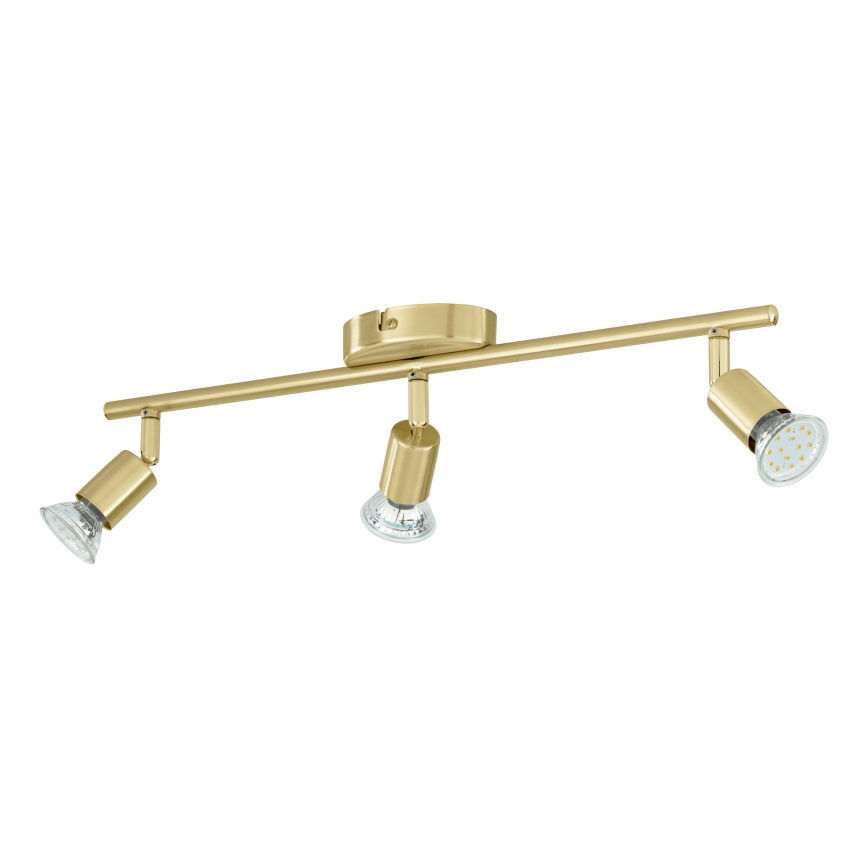 Eglo - Foco LED 3xGU10/2,8W/230V 3000K dorado