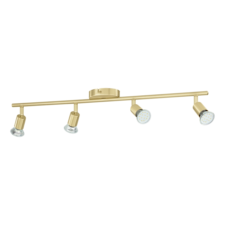 Eglo - Foco LED 4xGU10/2,8W/230V 3000K dorado