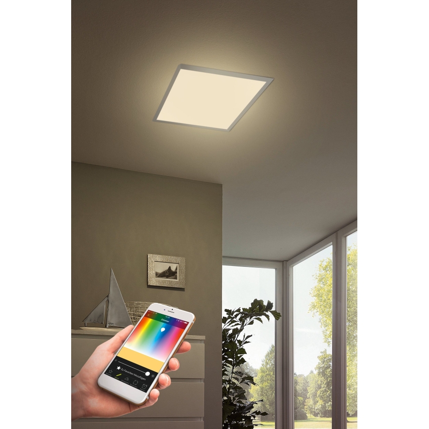 Eglo 33204 - LED RGBW Lámpara regulable SALOBRENA-C LED/34W/230V 2700-6500K + control remoto