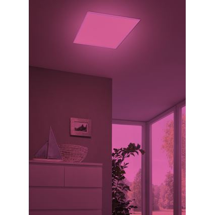 Eglo 33204 - LED RGBW Lámpara regulable SALOBRENA-C LED/34W/230V 2700-6500K + control remoto