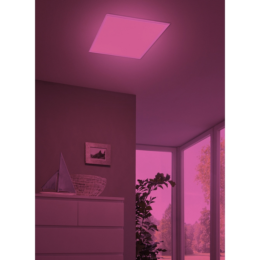 Eglo 33204 - LED RGBW Lámpara regulable SALOBRENA-C LED/34W/230V 2700-6500K + control remoto