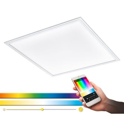 Eglo 33204 - LED RGBW Lámpara regulable SALOBRENA-C LED/34W/230V 2700-6500K + control remoto