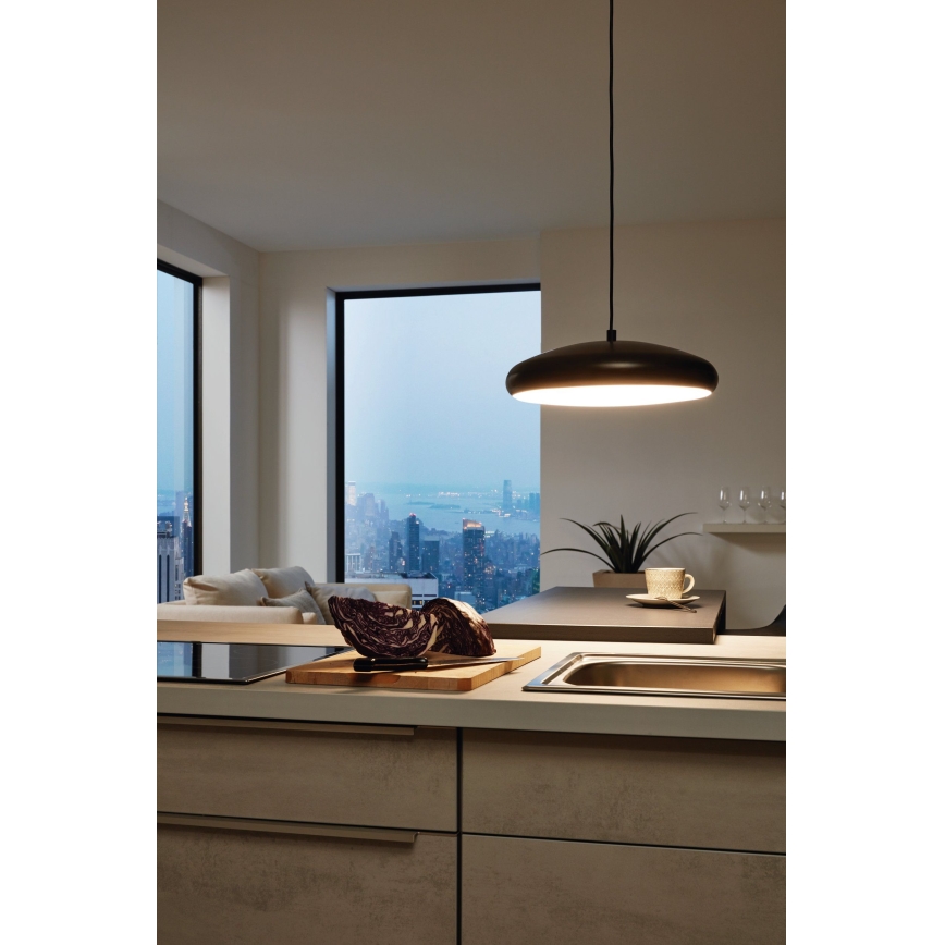 Eglo 33328 - LED RGBW Lámpara colgante regulable RIODEVA-C LED/27W/230V 2700-6500K negro