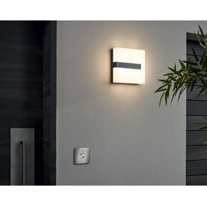 Eglo 33574 - LED Aplique de exterior regulable TORAZZA-C LED/14W/230V IP44