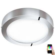 Eglo 33667 - LED RGBW Plafón regulable para el baño FUEVA-C LED21W/230V diá. 30 cm IP44