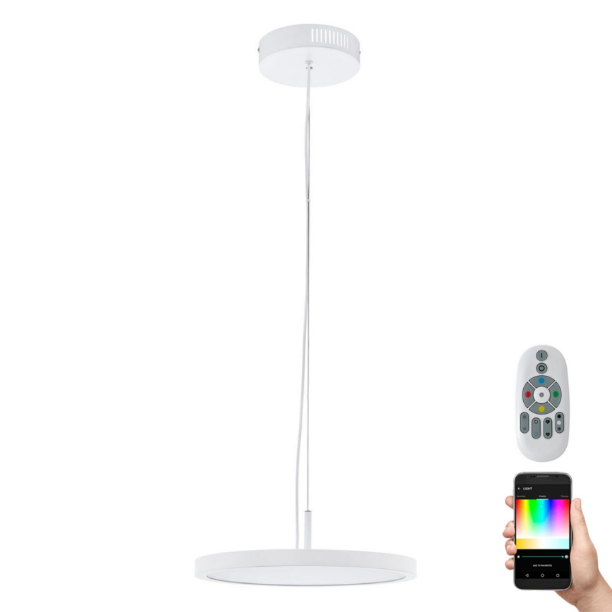 Eglo 33675 - LED RGBW Lámpara colgante regulable CERIGNOLA-C LED/21W/230V 2700-6500K + control remoto