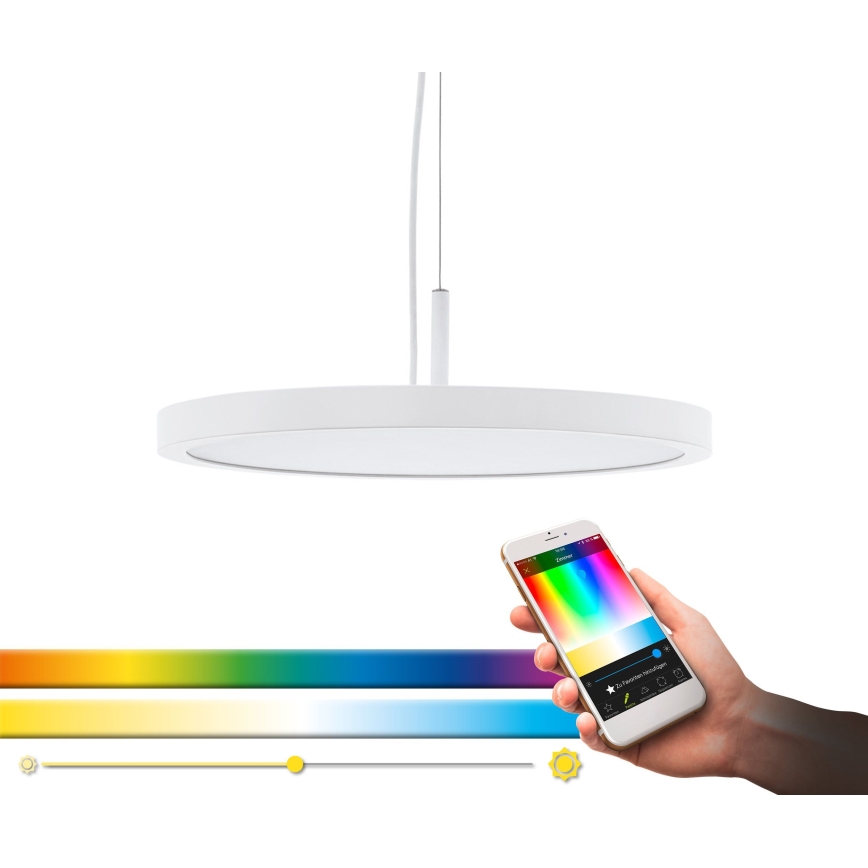Eglo 33675 - LED RGBW Lámpara colgante regulable CERIGNOLA-C LED/21W/230V 2700-6500K + control remoto