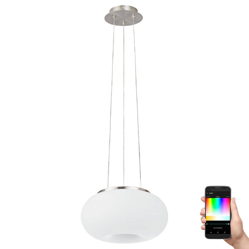 Eglo 33766 - LED RGBW Lámpara colgante regulable OPTICA-C LED/22W/230V