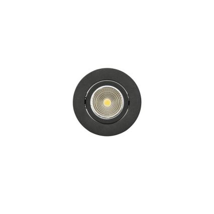 Eglo - Lámpara empotrable LED regulable LED/6W/230V negro