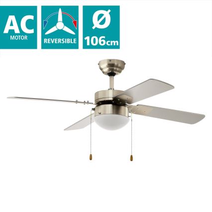 Eglo - Ventilador de techo 1xE14/60W/230V