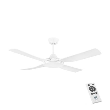 Eglo - Ventilador de techo 52W/230V + CR blanco