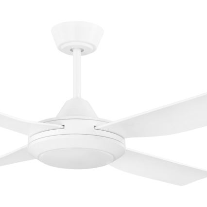 Eglo - Ventilador de techo LED LED/20W/230V blanco + mando a distancia