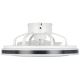 Eglo - Ventilador LED de techo regulable LED/25,5W/230V blanco/negro 2700-6500K + mando a distancia