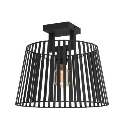 Eglo - Plafón 1xE27/40W/230V negro