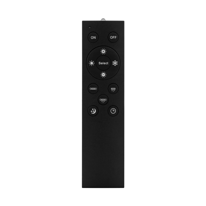 Eglo - Plafón LED regulable LED/29,4W/230V 2700-6500K negro + control remoto