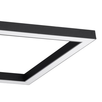 Eglo - Plafón LED regulable LED/26,2W/230V 2700-6500K negro + control remoto
