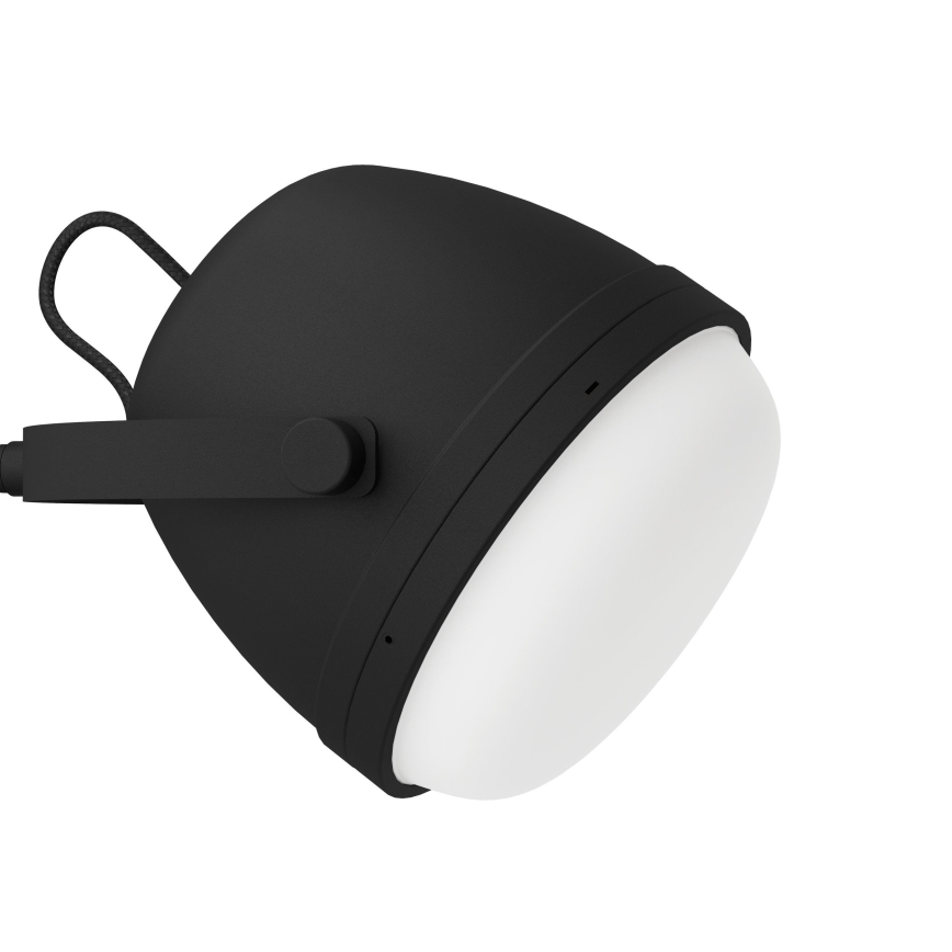 Eglo - Lámpara de pie 2xE27/28W/230V negro