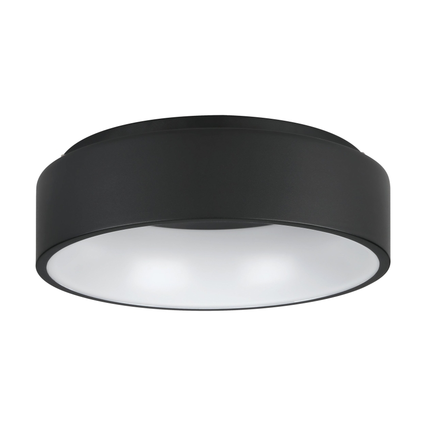 Eglo - Plafón LED regulable LED/25,5W/230V 3000K negro