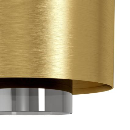 Eglo - Lámpara colgante 3xE27/40W/230V dorado
