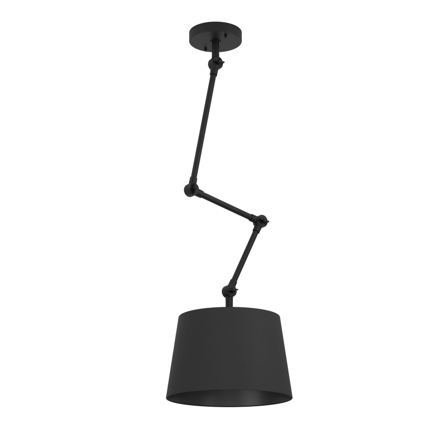 Eglo - Lámpara colgante 1xE27/40W/230V negro