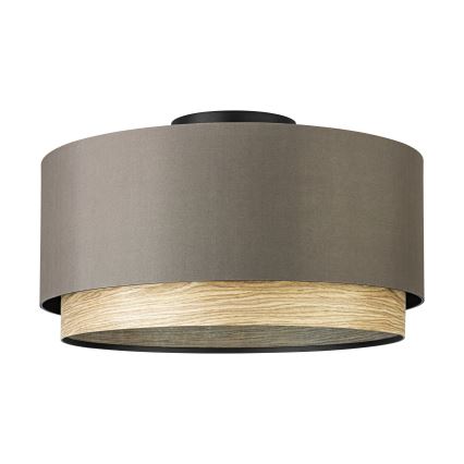 Eglo - Plafón 1xE27/40W/230V marrón