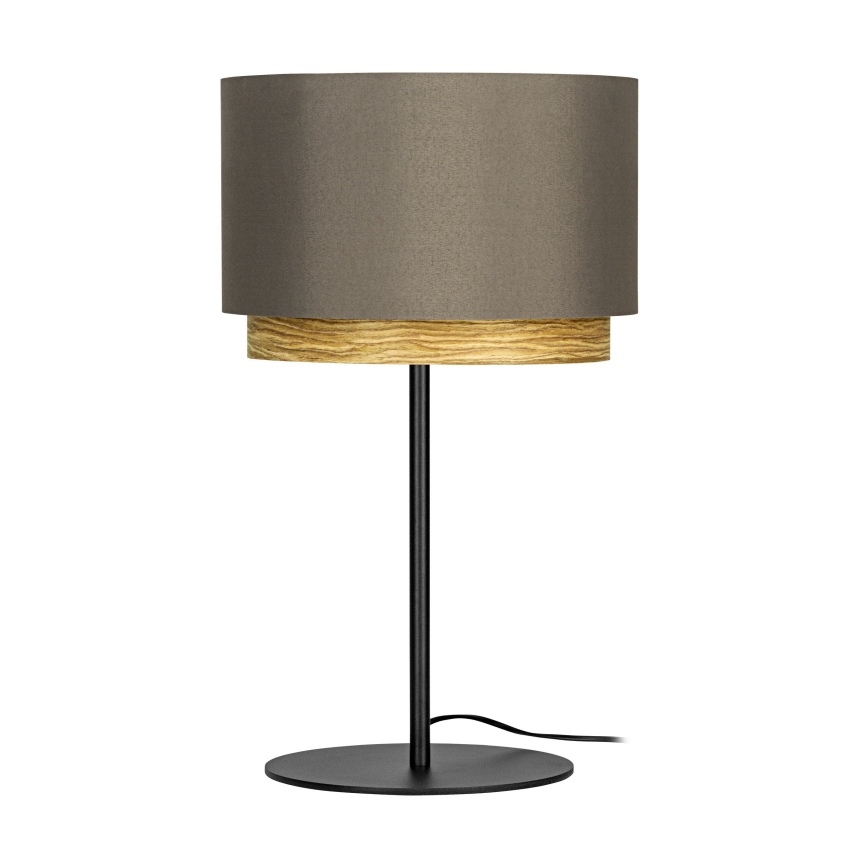 Eglo - Lámpara de mesa 1xE27/40W/230V marrón