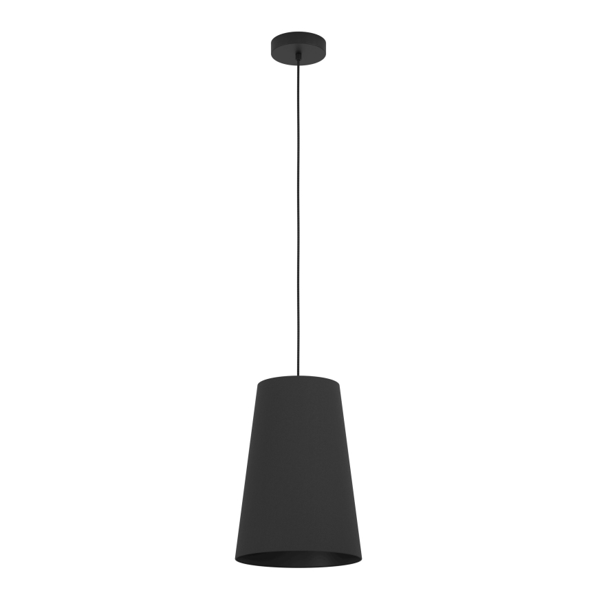 Eglo - Lámpara colgante 1xE27/40W/230V negro