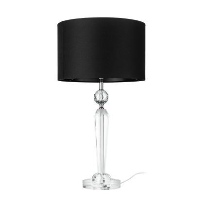 Eglo - Lámpara de mesa 1xE27/40W/230V negro