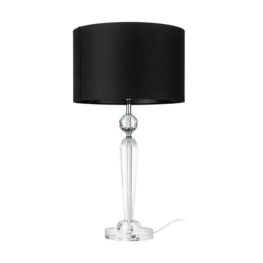 Eglo - Lámpara de mesa 1xE27/40W/230V negro