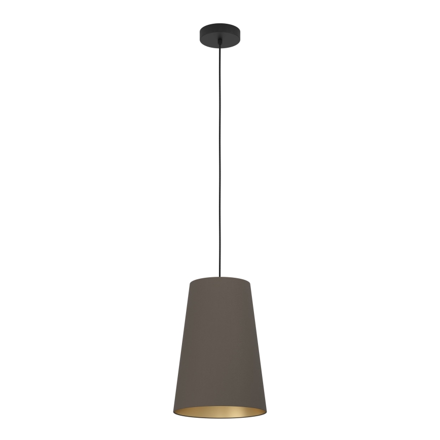 Eglo - Lámpara colgante 1xE27/40W/230V marrón