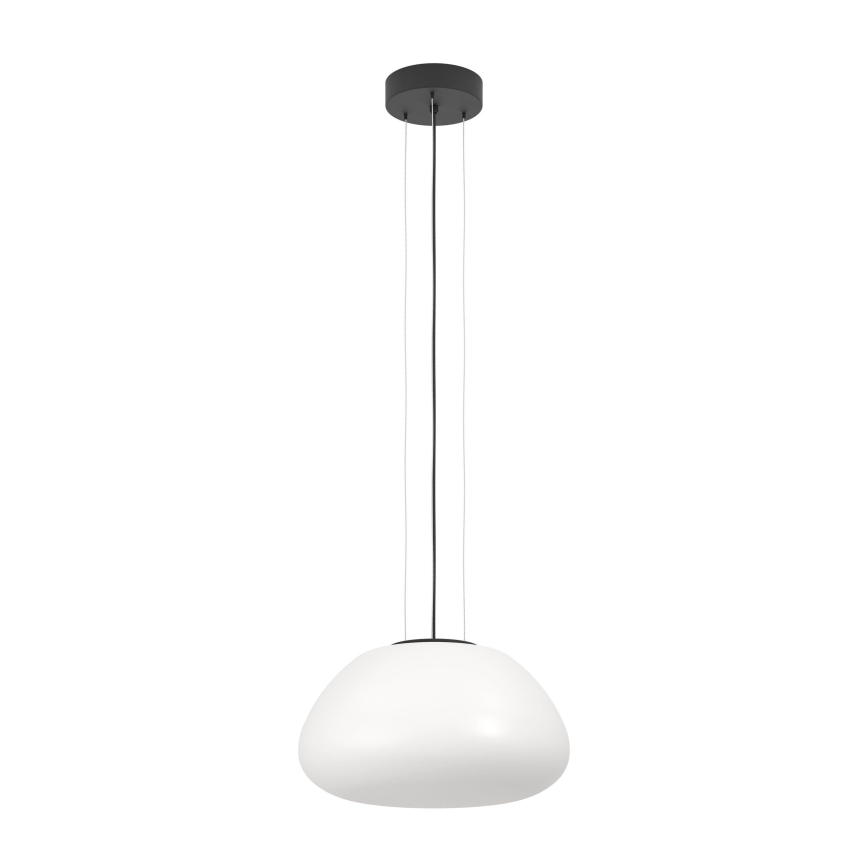 Eglo - Lámpara colgante 1xE27/40W/230V negro